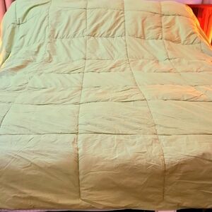 The Company Store Light Green Comforter